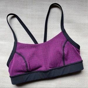 LULULEMON Herringbone Sports Bra